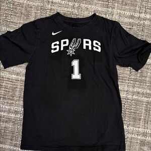 Nike Kids Black Spurs Graphic Tee